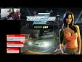 🟣NFSU2 TENGO UN FANTASMA QUE JUEGA POR MI - se me desconfigura el volante y me estreso en directo🟣