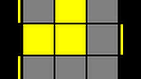 Rubiks 3x3 Full oll tutorial L shape case 10+11