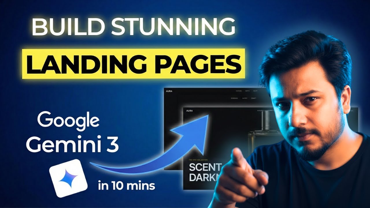I Built a Luxury Site in 15 Minutes Using ONLY AI (Gemini 3.0 + Google ...