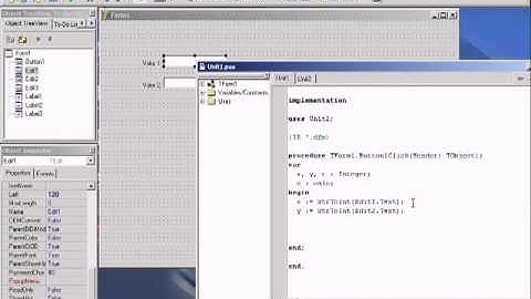 CURSO DE PROGRAMACION CON DELPHI BASICO - VIDEO 10