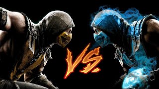 Mortal Kombat Скорпион vs Саб-Зиро (Normal)