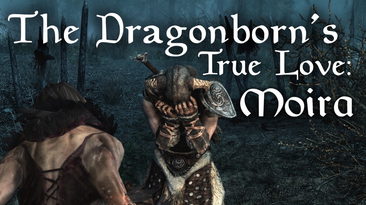 The Dragonborn's True Love: Moira the Hagraven 💔⚔️