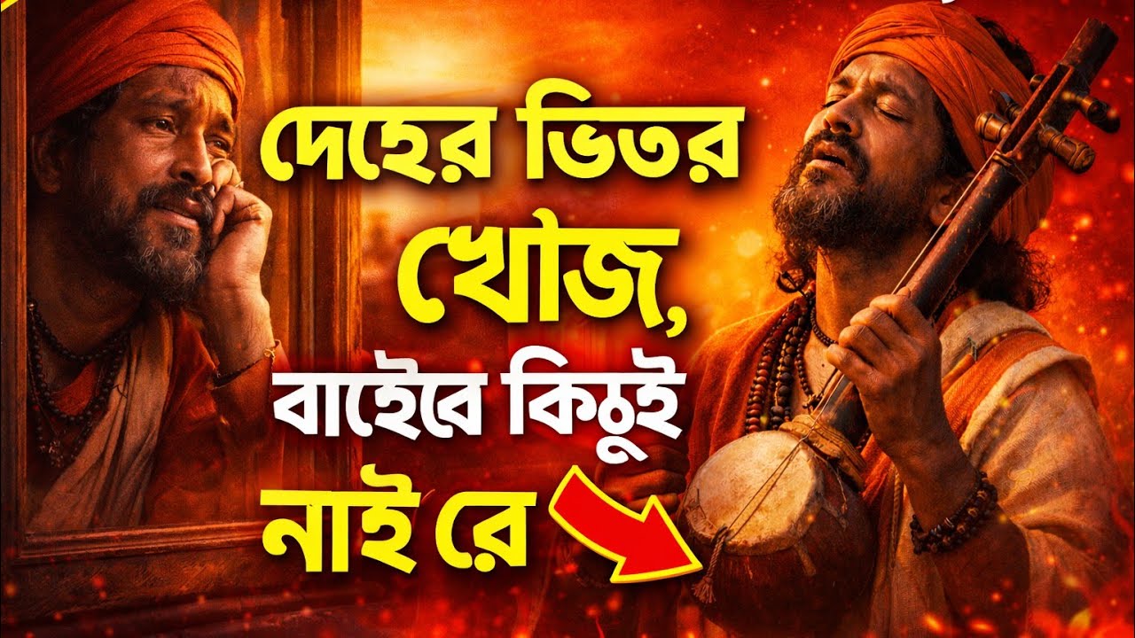 দেহের ভিতর খোজ বাইরে কিছুই নাই রে || Bengali Baul gaan 2026 || Sangeet Bengal 