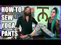 How to Sew Yoga Pants with Pockets! Special Guest Cat Dillon Designs - Tock Custom Sewing Tutorial