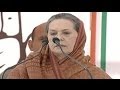 Sonia gandhi repeats neech rajniti jibe at narendra modi