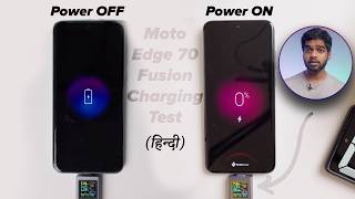 I tested Motorola Edge 70 Fusion Charging Time (Switched OFF &amp; ON Condition) - Difference is INSANE😳