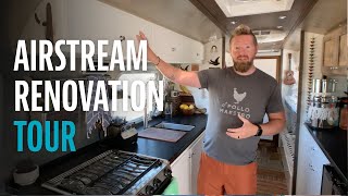 Airstream Renovation Tour  Before & After  Was it Worth it for our Family of SIX?