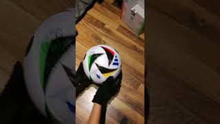 opening my new match ball adidas euro 2024👍