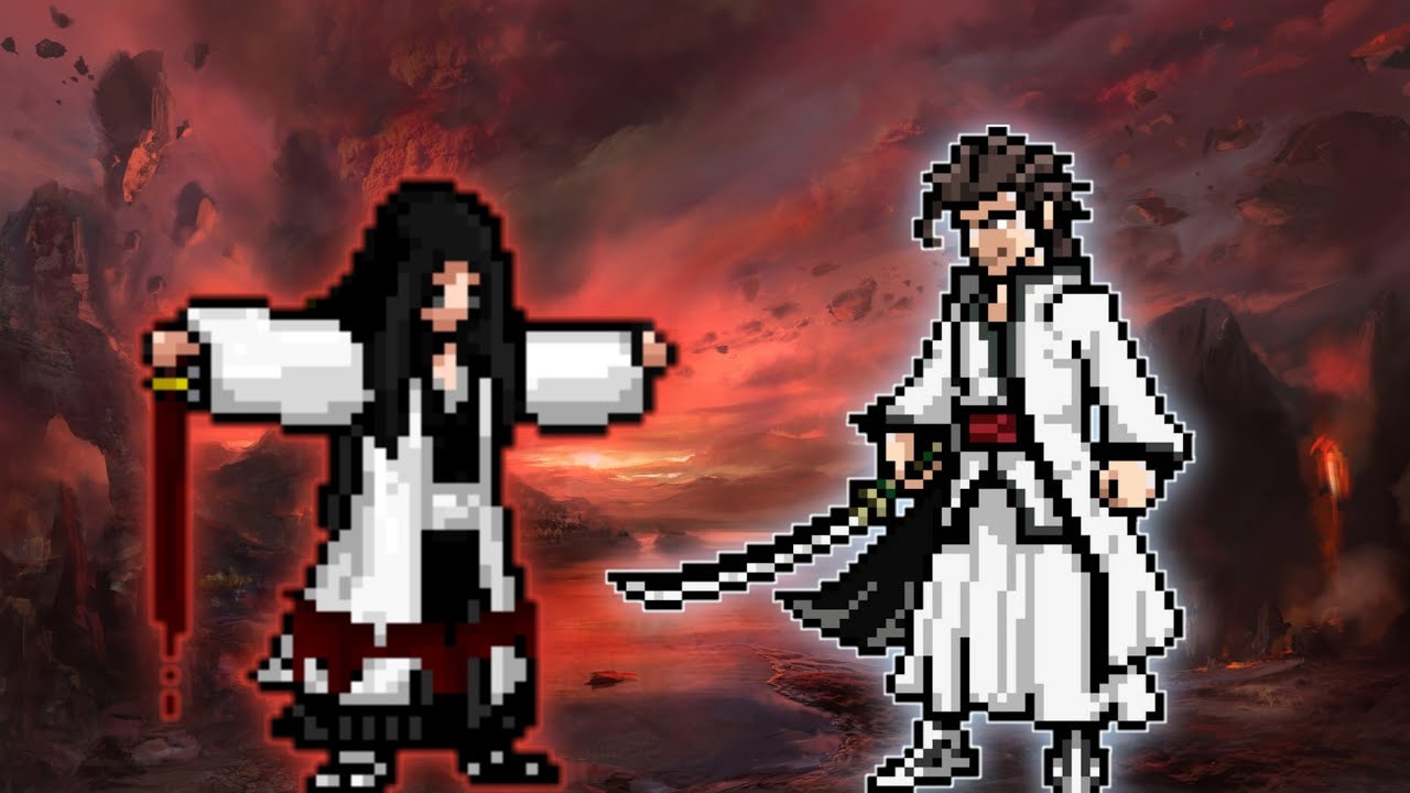 Yachiru Unohana TYBW(New) VS Captain Aizen V3 in Jump Force Mugen