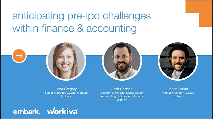 Anticipating Pre-IPO Challenges Within Finance & A...