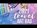 My 2021 Travel Art Supplies!