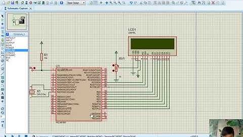 Bài 4: Hiển thị LCD với pic 16F887