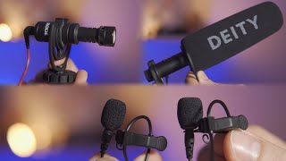 External microphones for your Zoom H1n (Rode VideoMicro, SmartLav+, Lavalier Go; Deity D3 Pro)