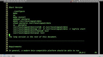 PostgreSQl installation through source code V 13 2