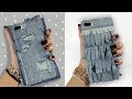 DIY Denim Phone Case ( Easy )