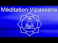 Mditation vipassana 15 mn  silence intrieur  pleine conscience  observation du souffle