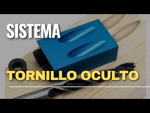 SISTEMA TORNILLO INCLINADO. tornillo oculto PRUEBA Y FUNCIONAMIENTO.. CROWNMAN...