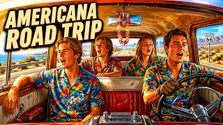 Relaxing Vintage Americana Music | 1960s Road Trip, Route 66 & Soft Country Western Ambience screenshot 5
