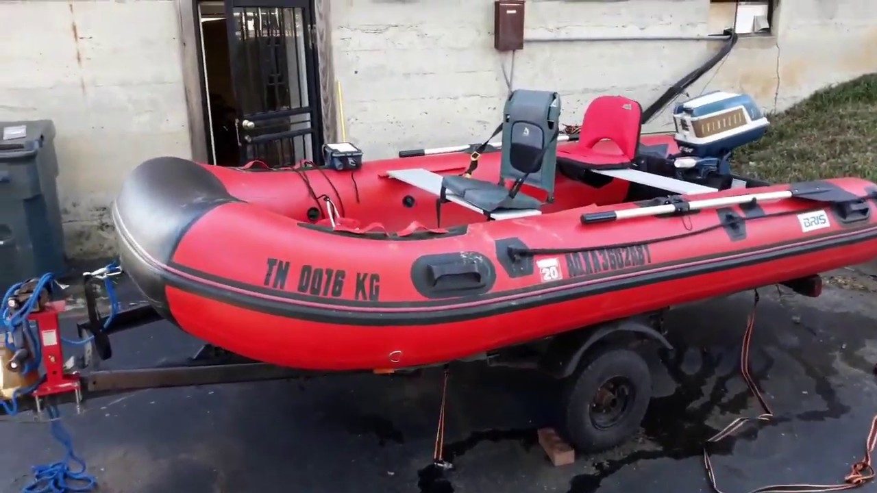 12 ft Inflatable Bris Boat Review YouTube