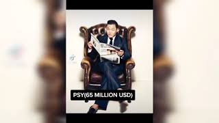 5 MOST RICHEST KPOP IDOLS #shorts #kpop #psy #bigbang Resimi