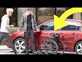 BAD PARKING REVENGE PRANK!!! (HE WAS SO MAD!)