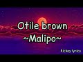 Otile Brown-_- Malipo lyrics video