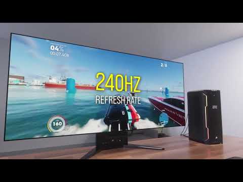 CORSAIR XENEON FLEX 45WQHD240 OLED - Bendable UltraWide Gaming Display