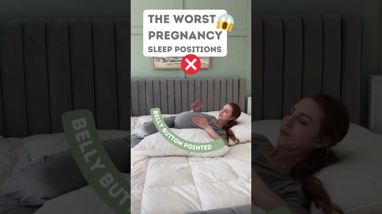 Best Vs Worst Pregnancy Sleep Positions Shorts