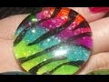 Rainbow Animal Print Ring Tutorial