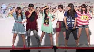 フェアリーズ 2013.08.02 ♪Beat Generation（リハ）/イオンモール高崎
