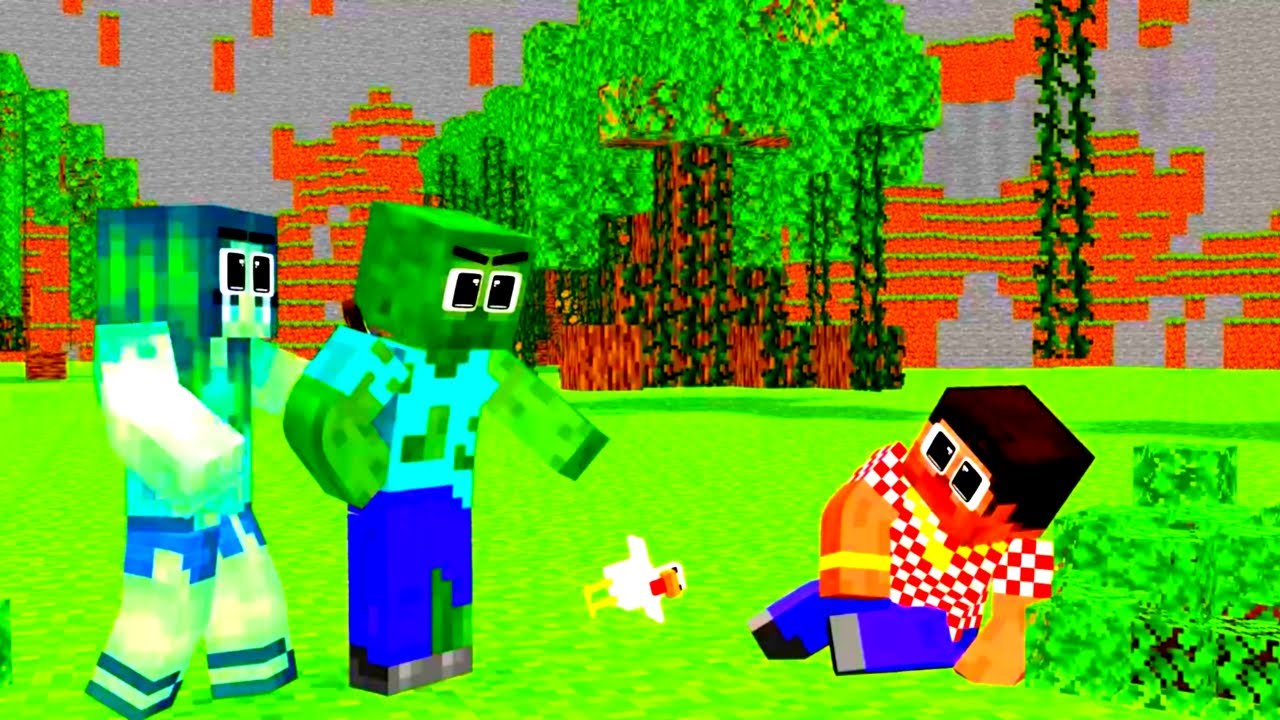 Minecraft Mania Monster School Madness Animated Antics - YouTube