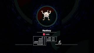 Mankey, un pokemon simio. #shorts #pokemon