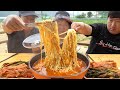 새롭게 등장한 새 식구? 진짬뽕 8봉에 밥까지 후루룩~ (New family members? Jjamppong ramen) 요리&먹방!! - Mukbang eating show