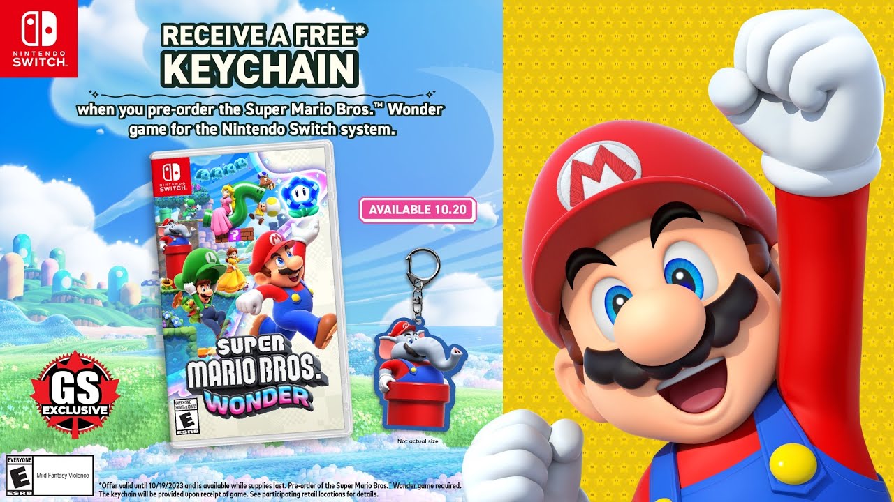 You Can Still Get Exclusive Super Mario Bros. Wonder Preorder