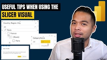 FOUR useful tips when using the SLICER visual // Beginners Guide to Power BI in 2022