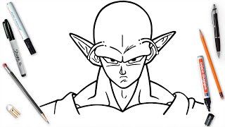 How To Draw Piccolo Easy Step By Step | Dragon Ball Drawing Tutorial