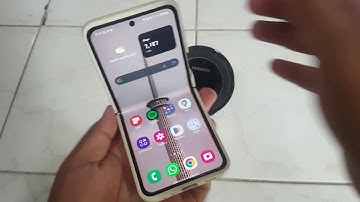Z Flip 5: How to Configure the Left Handle