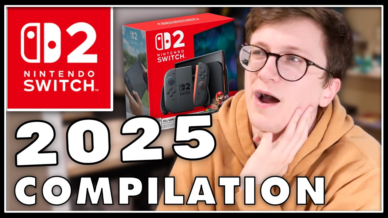 Scott Rambles About the Nintendo Switch 2 Throughout 2025 - Scott's Stash Compilation