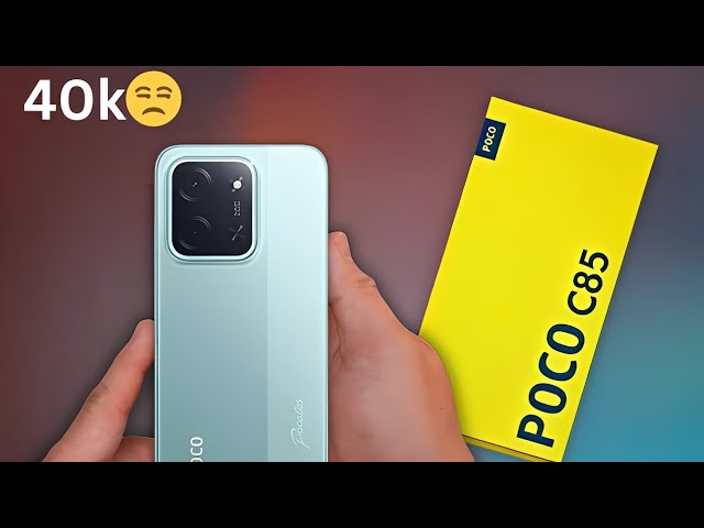 POCO C85 | 8/256 GB, 6000 mAh, 50MP, IP64 | Tech Shareef - YouTube