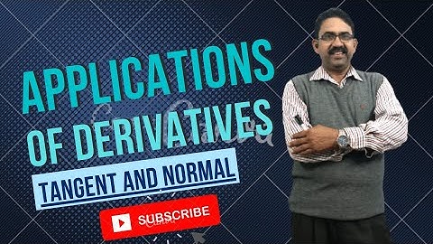 Applications of derivatives (Tangent and Normal) #12cbse #icse #derivatives #tangentandnormal
