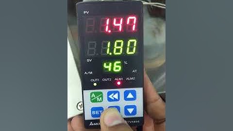 Delta temperature controller DTV4896C (C means current output ) programming