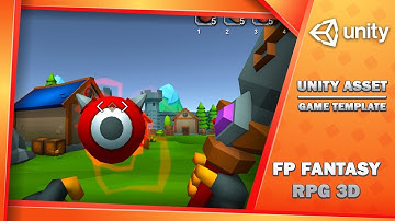 Explore a 3D Fantasy World in First Person - Unity RPG Template