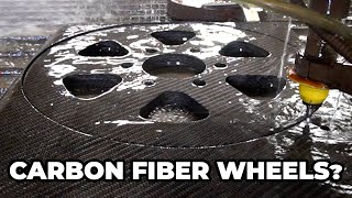 "DIY" Carbon Fiber Wheels with a 60,000 PSI Waterjet