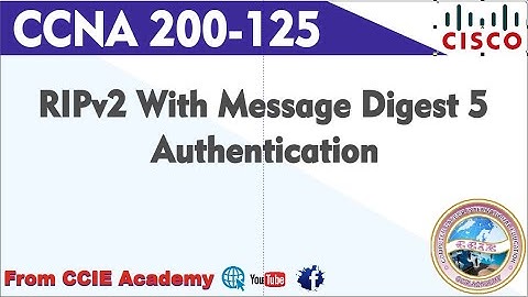 RIPv2 With Message Digest 5 Authentication in Urdu and Hindi