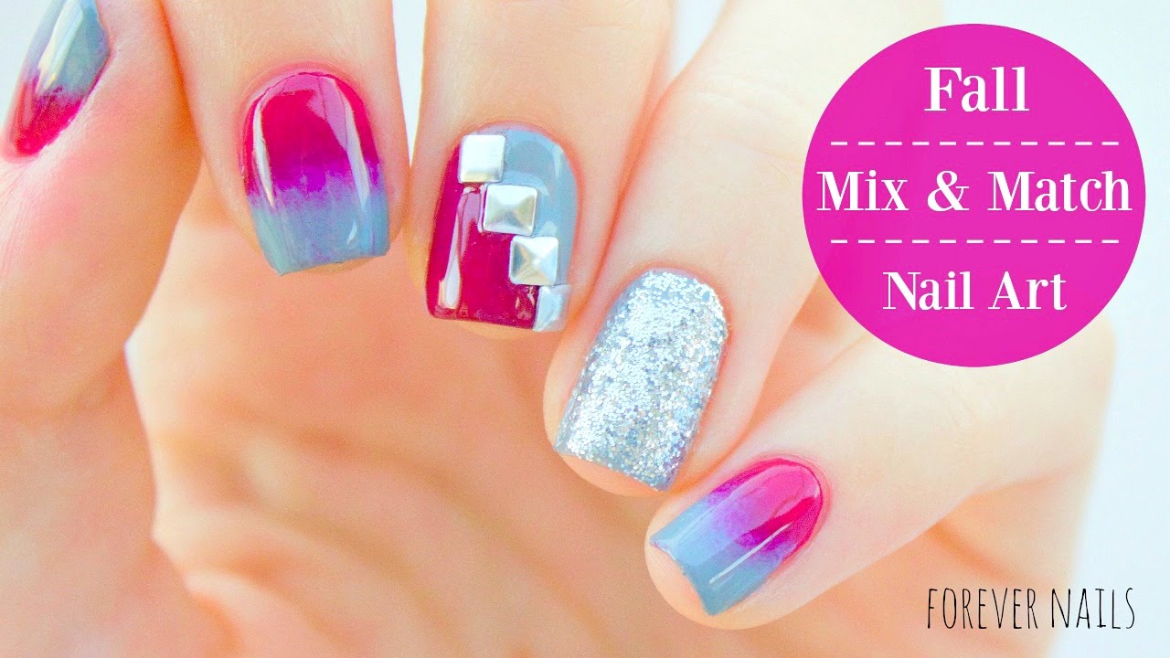 4. Mix and Match Nail Art Designs - wide 7