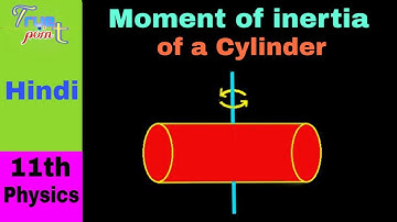 🔴 Moment of Inertia of a Cylinder || in Hindi