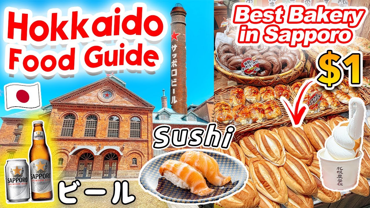 What To Eat in Sapporo🇯🇵 BEST Conveyor Belt Sushi, Sapporo