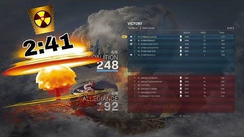 Worlds Fastest Nuke with the M4A1 | Modern Warfare (Tactical Nuke)