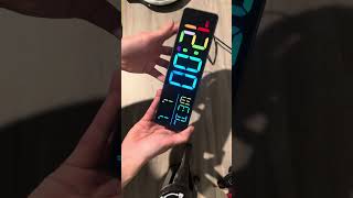 Peakeep Digital Alarm Clock with Large Display and Date