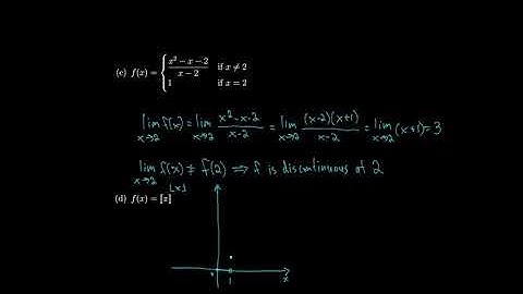 Calculus 2.5 Continuity